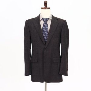 Canali Espresso Wool Blazer
